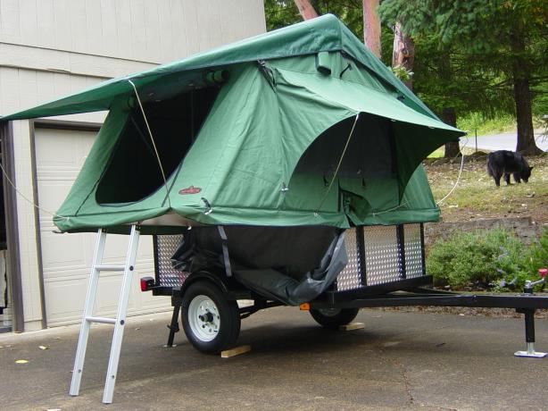 Build A Brilliantly Simple Tent Trailer