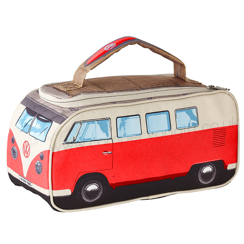 Mens Ladies Christmas Xmas Birthday Mothers Day Fathers Day Volkswagen VW T1 Camper Bus Red Lunch Box Stocking Filler Must Have Present Gift 