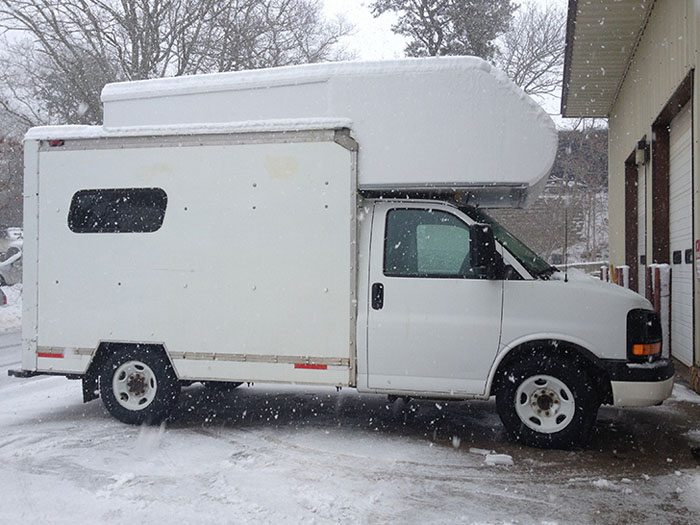 Kim Used A Cheap Uhaul Truck To Build Her Home Rvshare Com