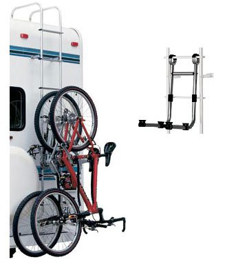 travel trailer with bike storage