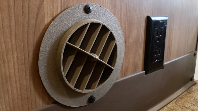 Vent in an RV, an integral part of an RV HVAC system