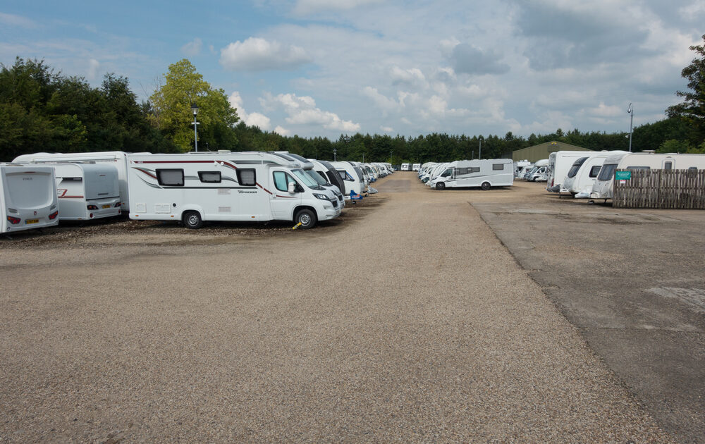 outdoor RV storage