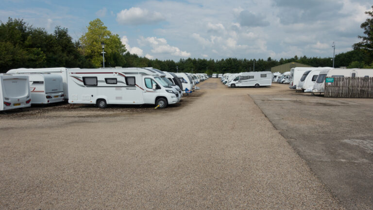 outdoor RV storage