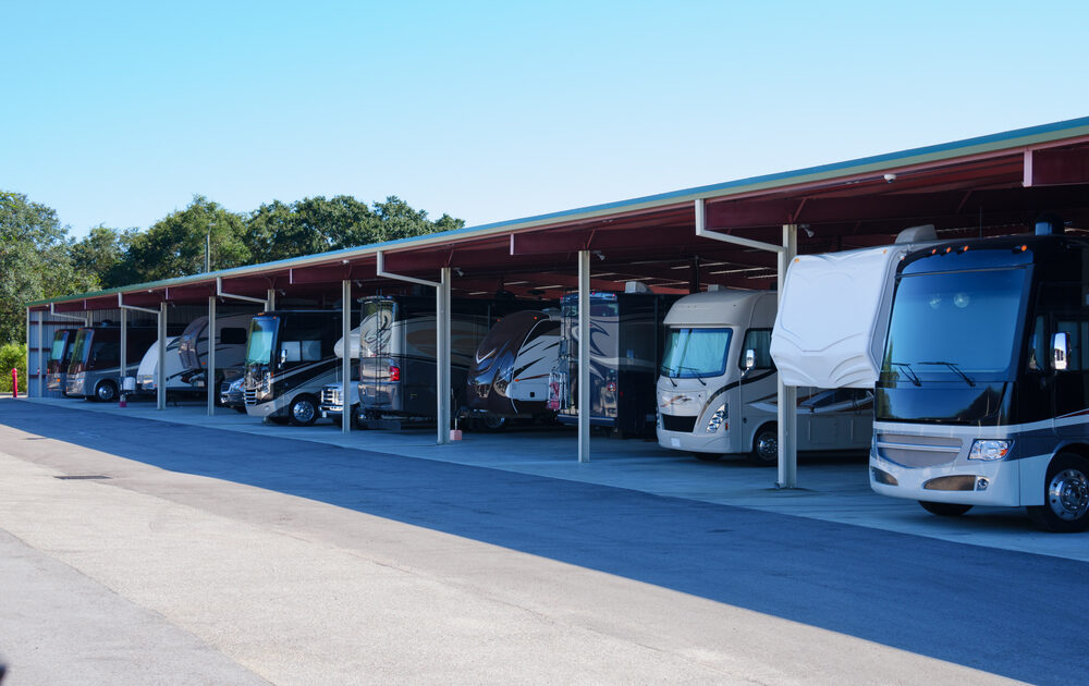 RV covered storage