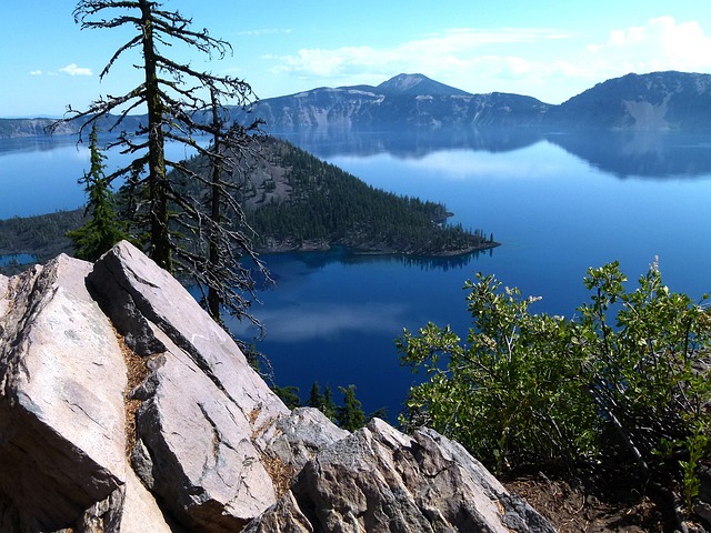 Mt. Mazama and Crater Lake