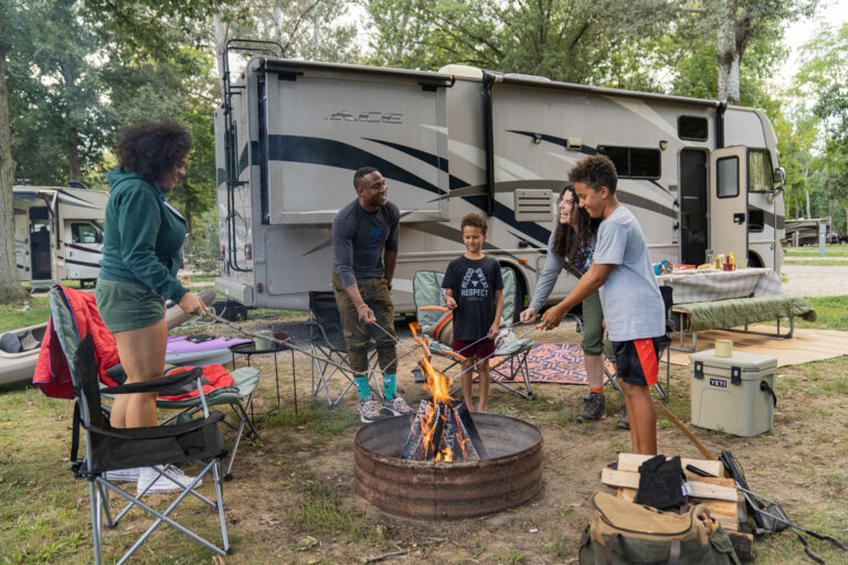 A Class A motorhome