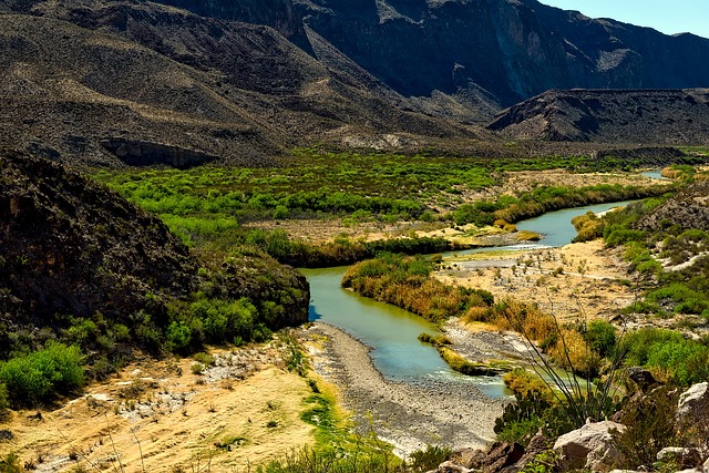 The Rio Grande at Big Bend National Park in Texas