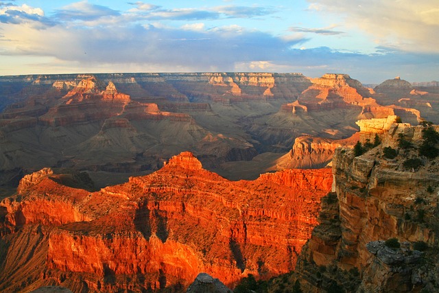 Grand Canyon National Park at sunset