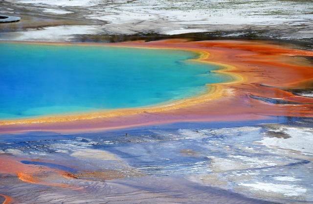 Grand Prismatic Spring at Yellowstone National Park