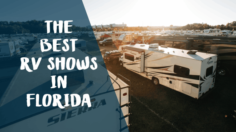 a banner about the best RV shows in Florida