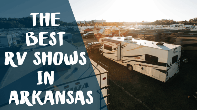 RV shows in Arkansas banner