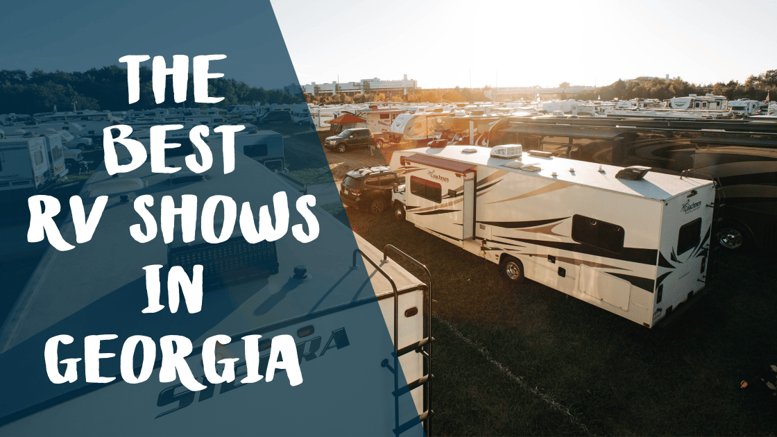 banner for RV shows in Georgia