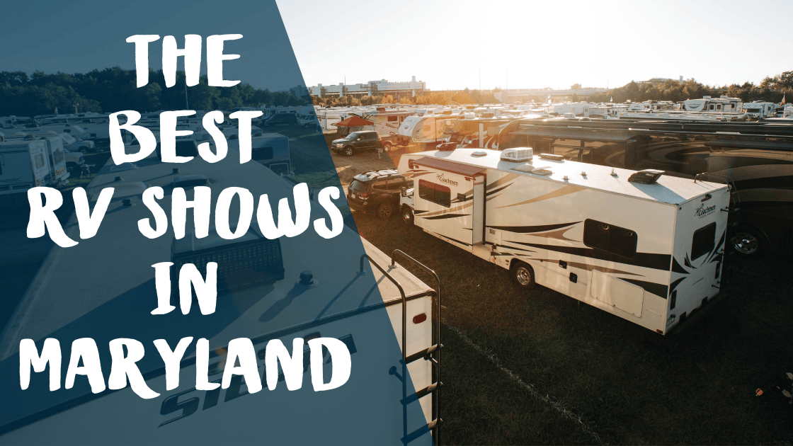 banner for RV shows in Maryland