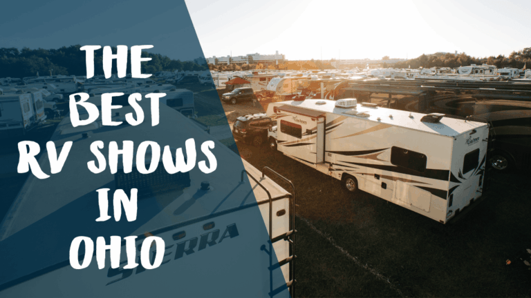 Ohio RV show banner