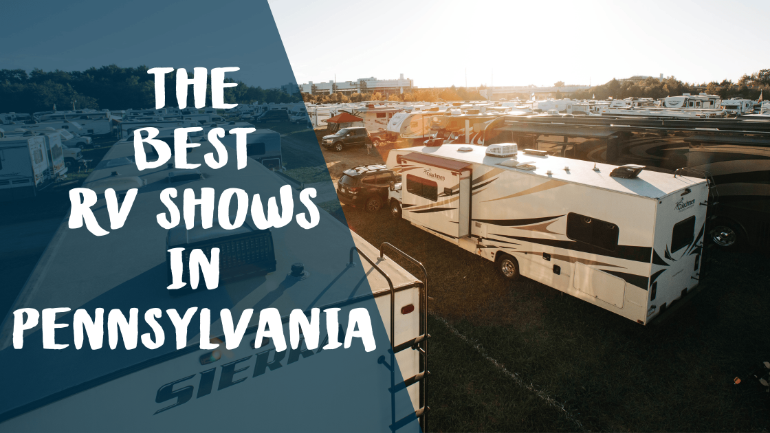A Pennsylvania RV show banner