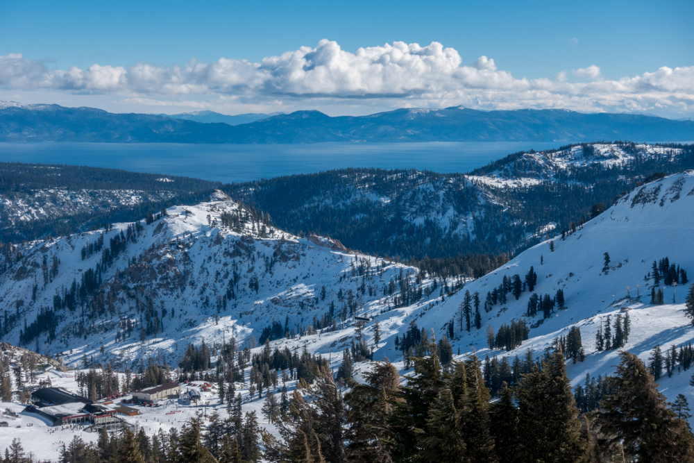 Squaw Valley Ski Resort at Lake Tahoe