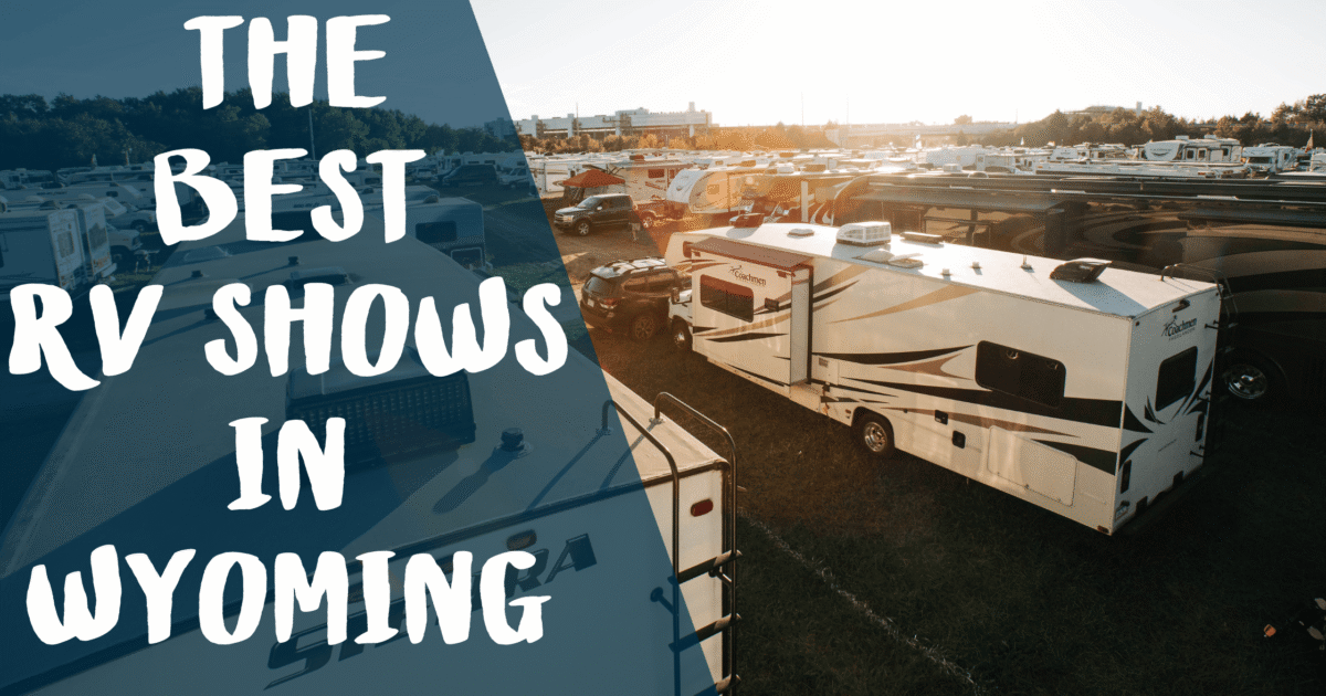Wyoming RV show banner