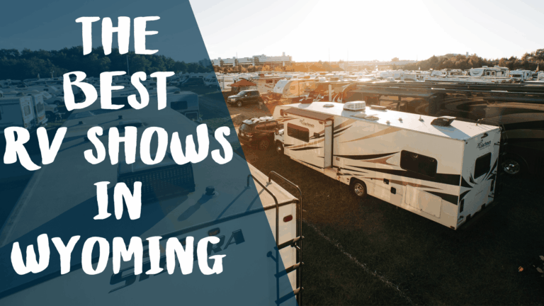 Wyoming RV show banner