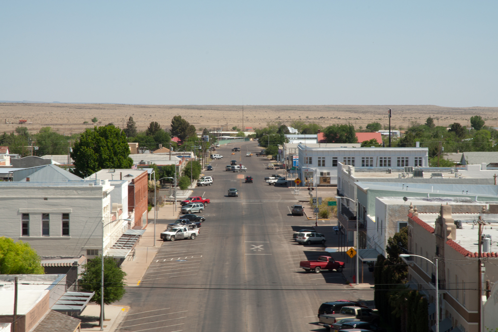 downtown Marfa, Texas