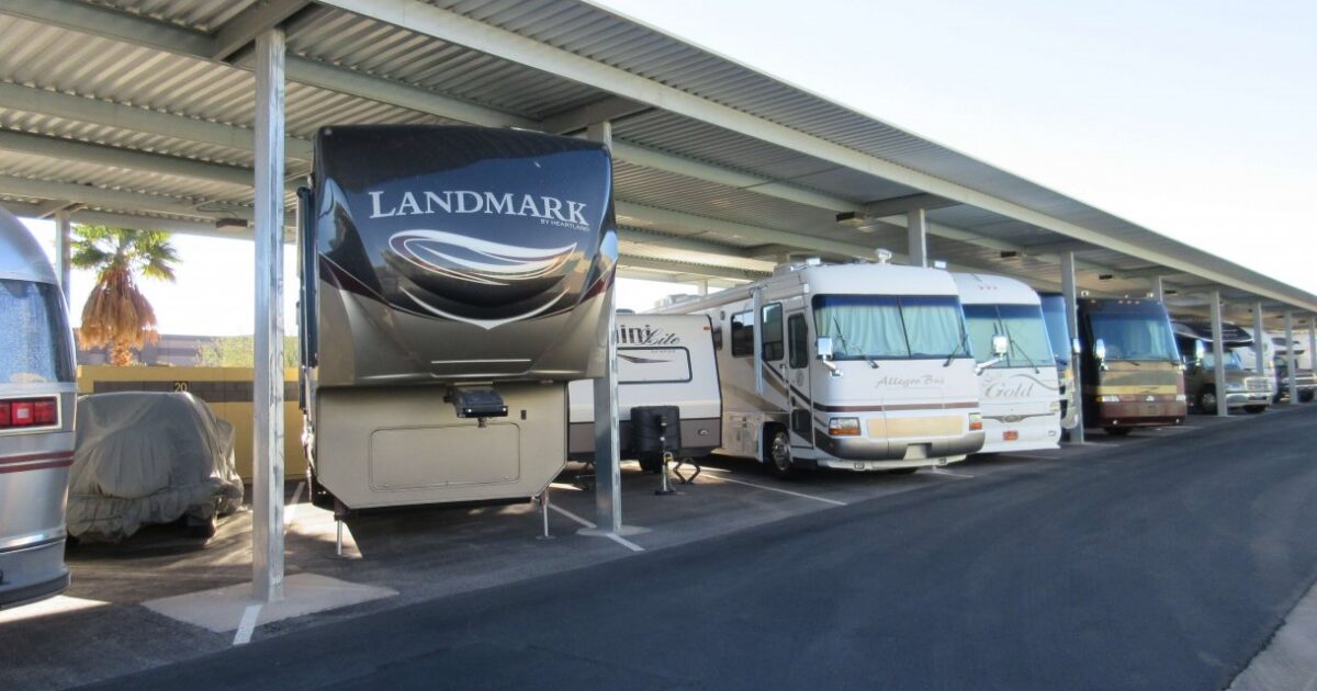 RV in storage