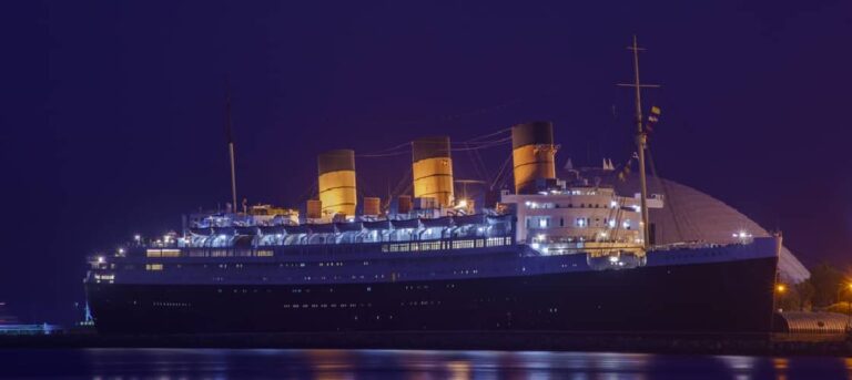 The Queen Mary is one of the most haunted places in the US