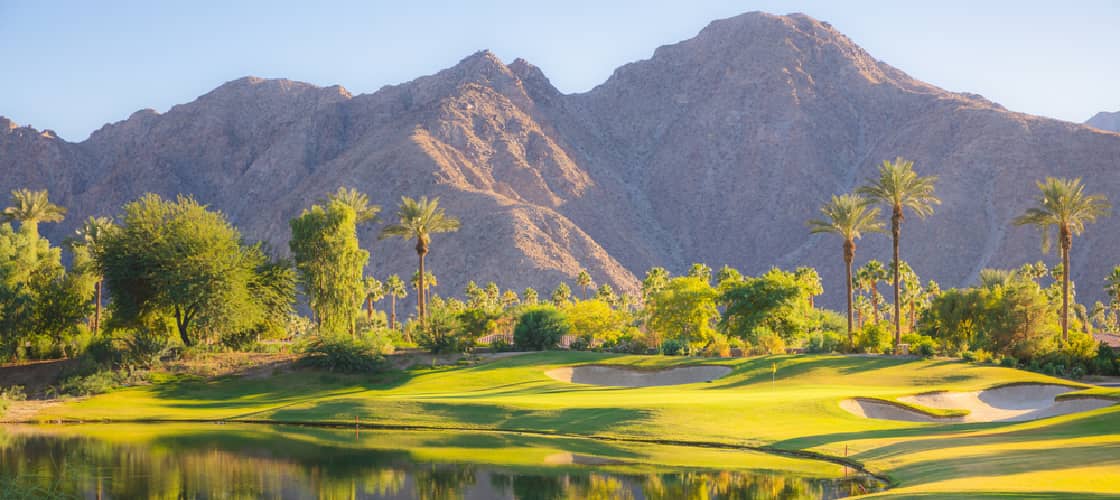 Luxury campgrounds near Palm Springs golf courses