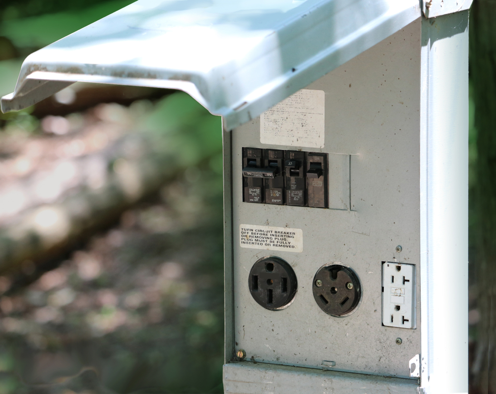 an RV electric panel