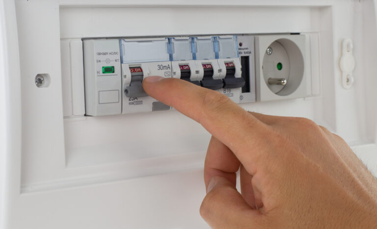 RV fuse panel and circuit breaker location