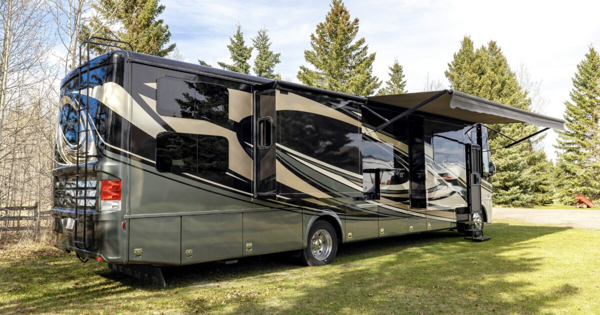 a lovely class A RV, but a far cry from the most expensive RVs in the world