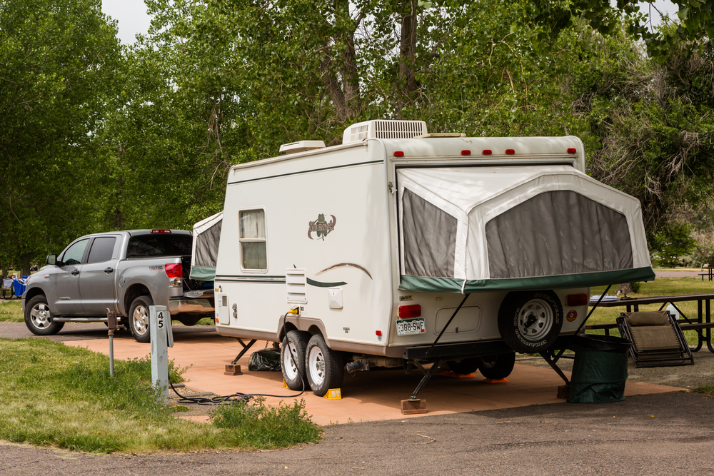 Hybrid tent trailer hotsell