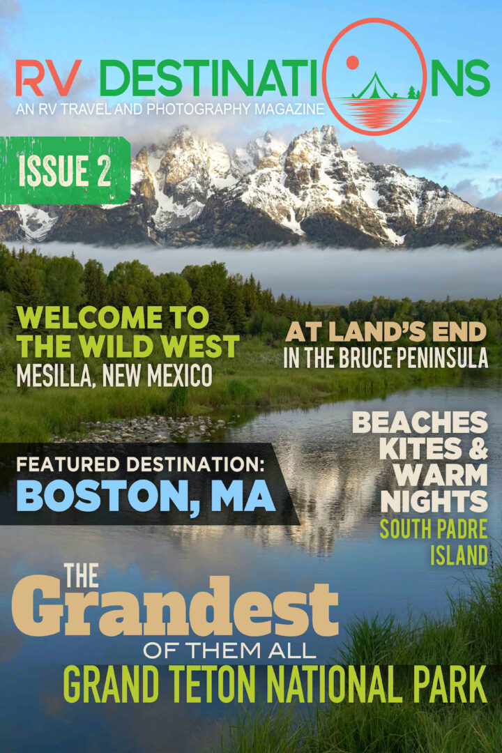 RV Destinations magazine cover