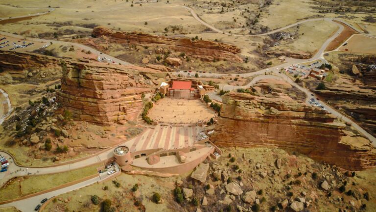 Red Rocks Amphitheater, one of the top Colorado Landmarks