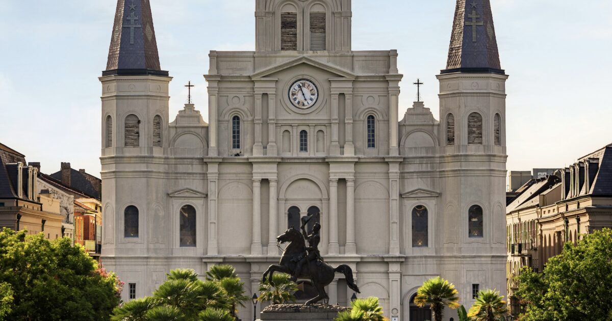St. Louis Cathedral, one of the best Louisiana landmarks