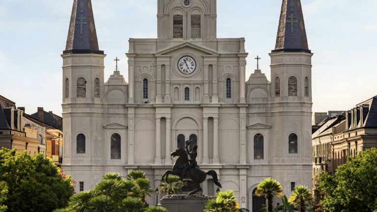 St. Louis Cathedral, one of the best Louisiana landmarks