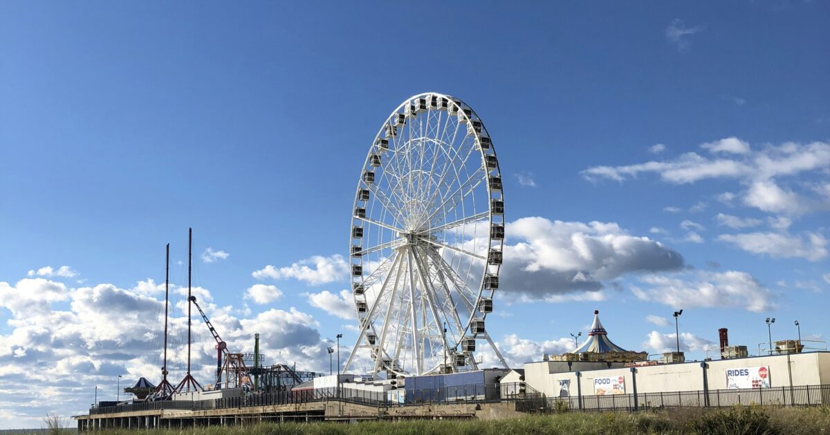 Atlantic City Boardwalk, one of the best New Jersey Landmarks