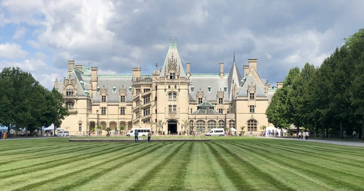 The Biltmore Estate, one of the iconic landmarks in North Carolina