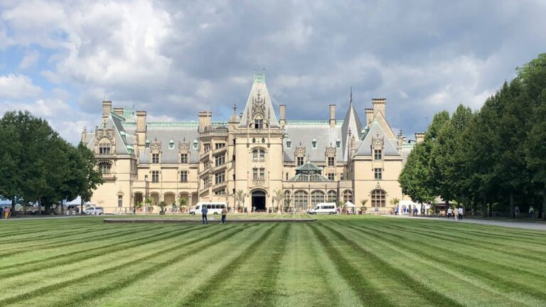 The Biltmore Estate, one of the iconic landmarks in North Carolina