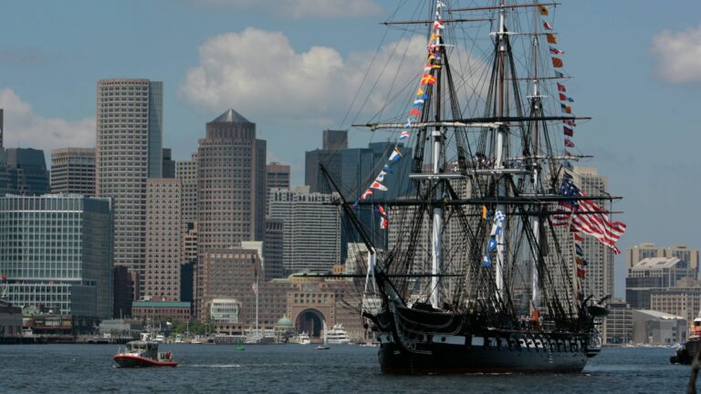 USS Constitution, one of the best landmarks in Massachusetts