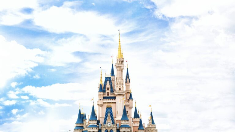 Castle in Disney World, an iconic landmark in Florida