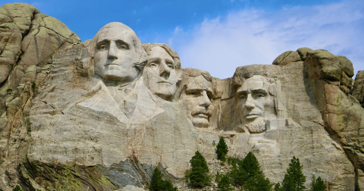 Mount Rushmore, one of the best South Dakota landmarks