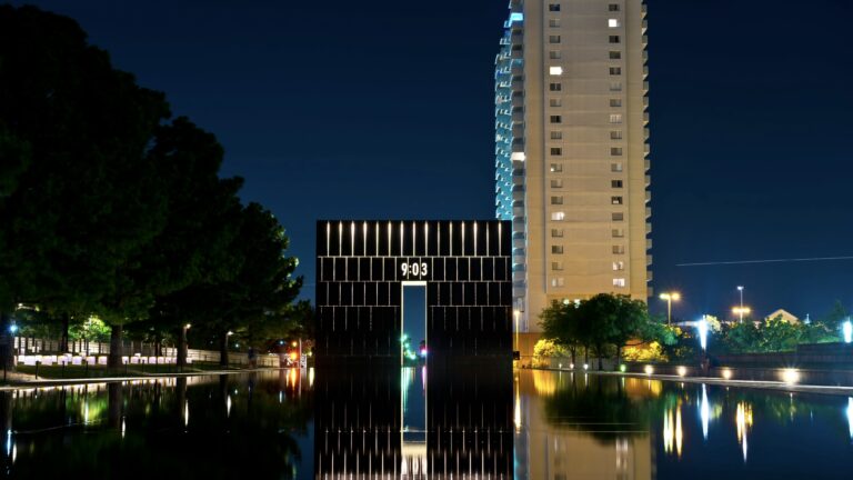 OKC National Memorial, one of the best Oklahoma landmarks
