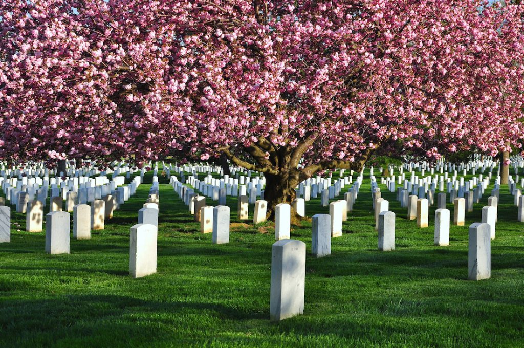 Arlington National Cemetery is a sobering stop along U.S Route 50