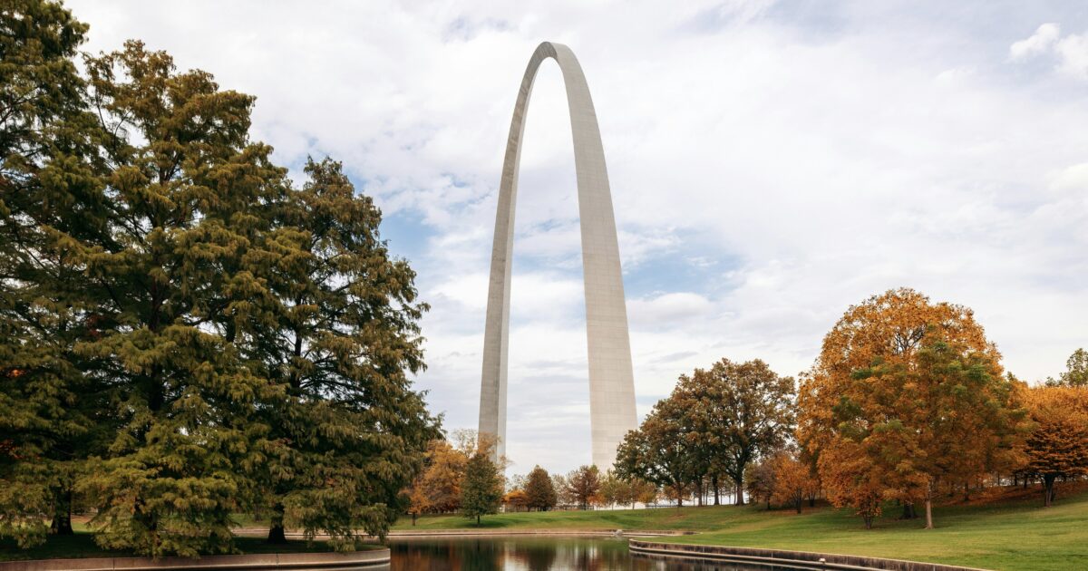 Gateway Arch, one of the best Missouri landmarks