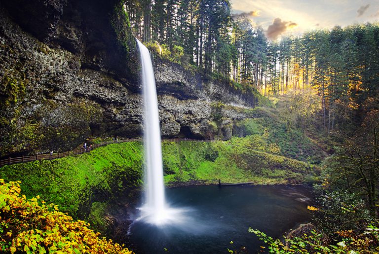 South Falls At Silver Falls State Park