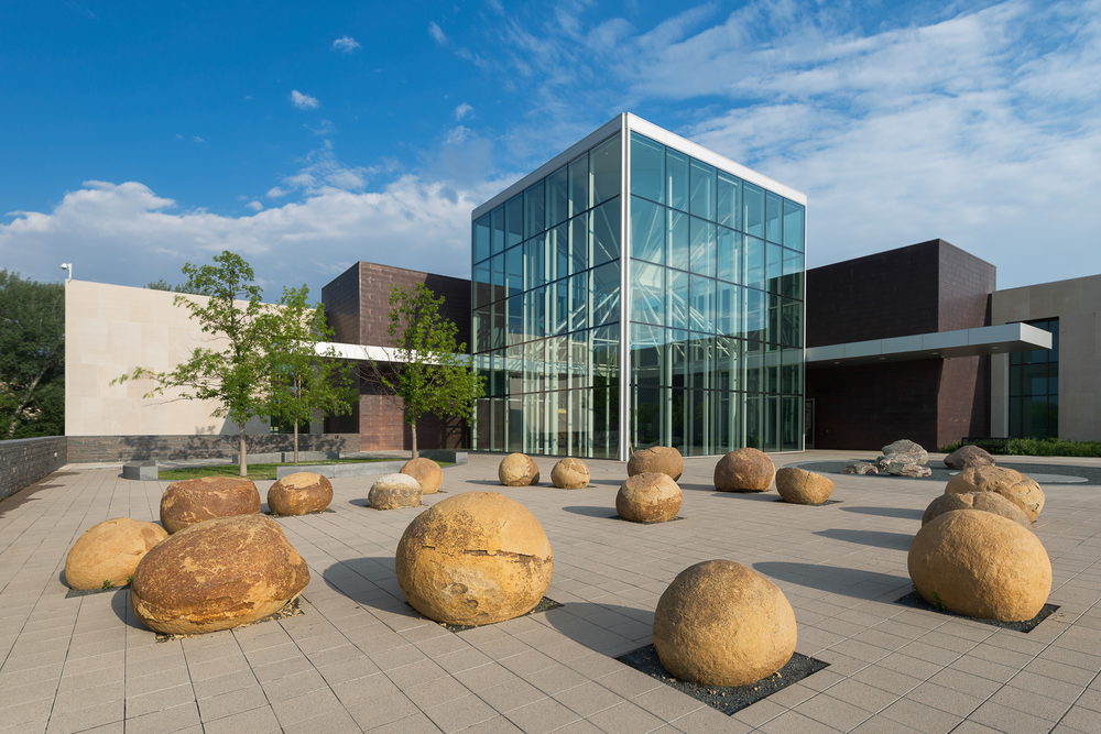 BISMARCK, NORTH DAKOTA - JULY 18: North Dakota Heritage Center and State Museum on July 18, 2017 in Bismarck, North Dakota