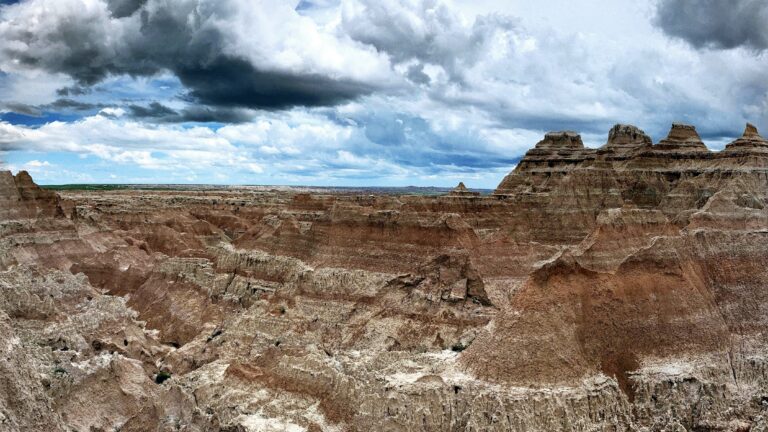 Badlands National Park: many of the best South Dakota boondocking spots are near here