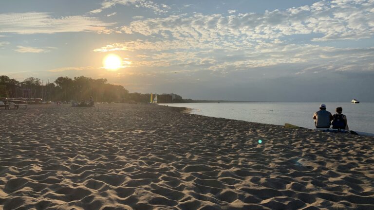 one of the best beaches in Illinois