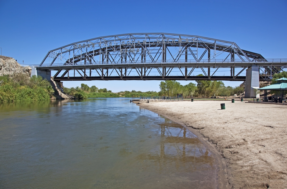 Ocean to Ocean bridge over the Colorado River, Yuma, Arizona