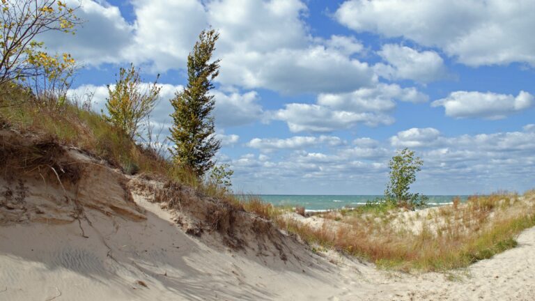 One of the best beaches in Michigan