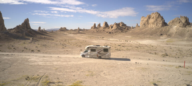 You'll be glad to have RVshare roadside assistance when driving in remote deserts